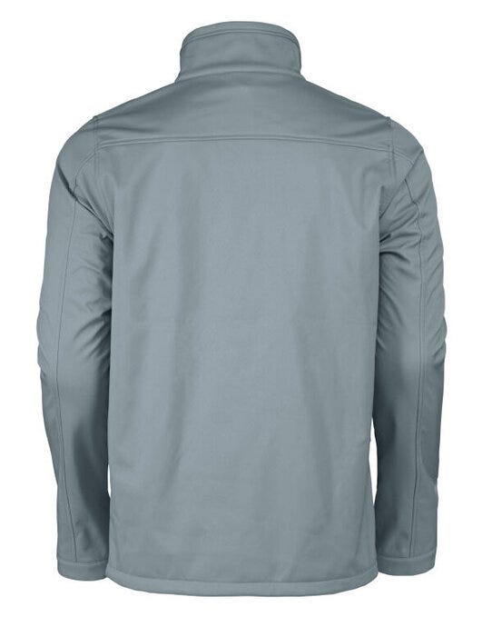 Printer Red Vert Softshell Jacket - Metal Grey