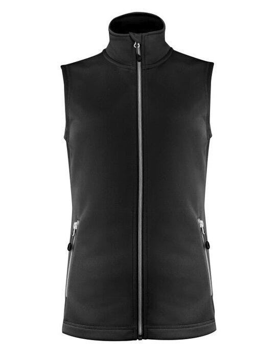 Printer Red Ladies Powerslide Vest - Black