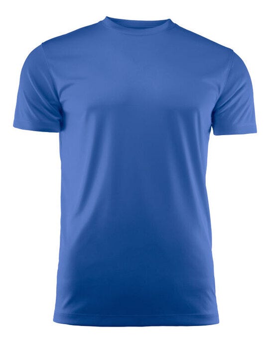 Printer Red Run Active T-Shirt - Bright Blue