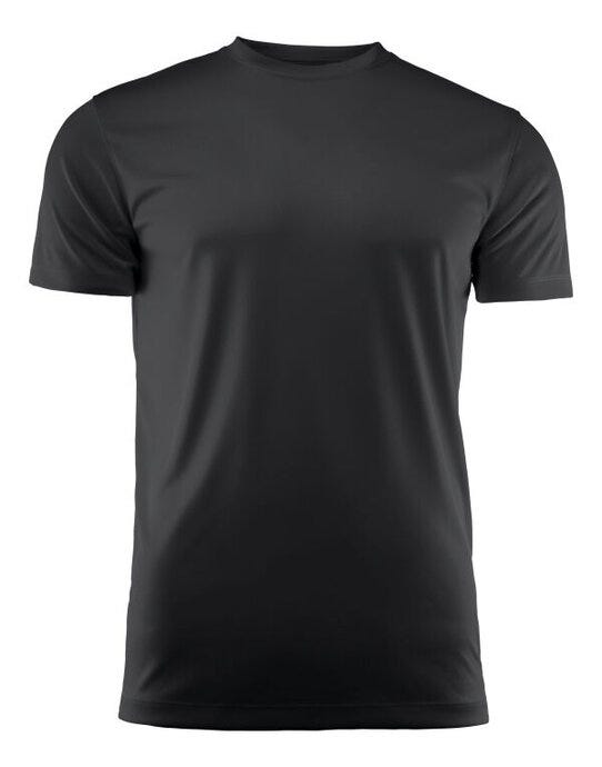 Printer Red Run JR T-Shirt - Black