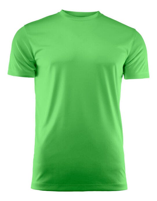 Printer Red Run JR T-Shirt - Lime