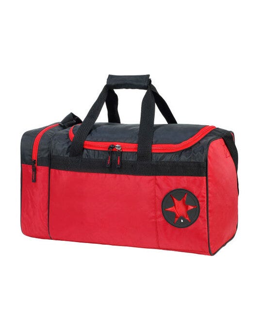 Shugon Cannes Sports/overnight Bag - Red/Black