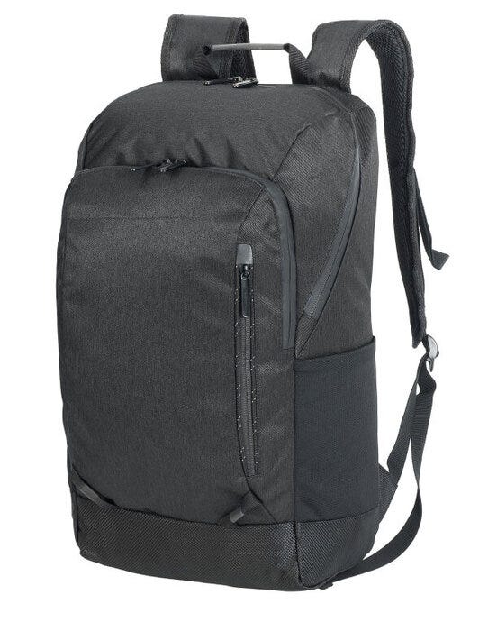 Shugon Jerusalem Laptop Bag - Black/Black
