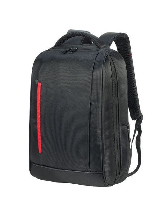 Shugon Kiel Urban Laptop Backpack - Black/Red