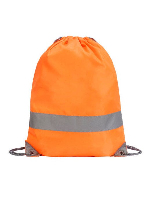 Shugon Stafford Drawstring Tote Bag - Hi Vis Orange