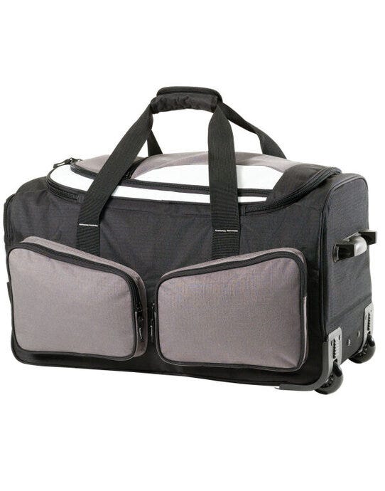 Shugon Detroit Trolley Holdall - Dark Grey/Black/Off White