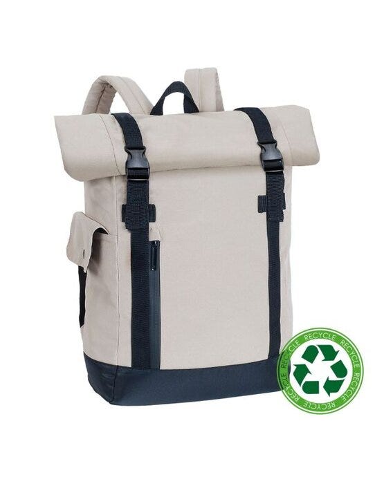 Shugon Budapest Sack Laptop Backpack - Sand/Black