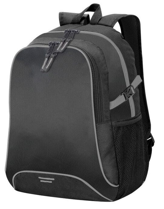 Shugon Osaka Backpack - Black/Light Grey