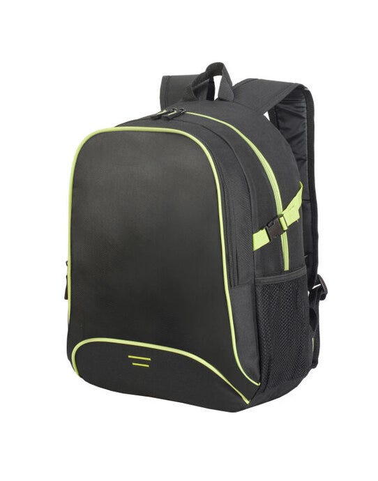 Shugon Osaka Backpack - Black/Lime Green