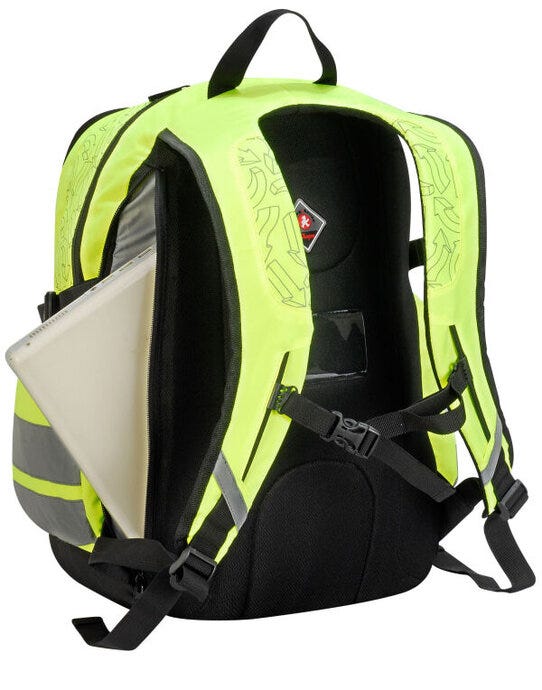 Shugon London Hi Vis Backpack - Hi-Vis Yellow