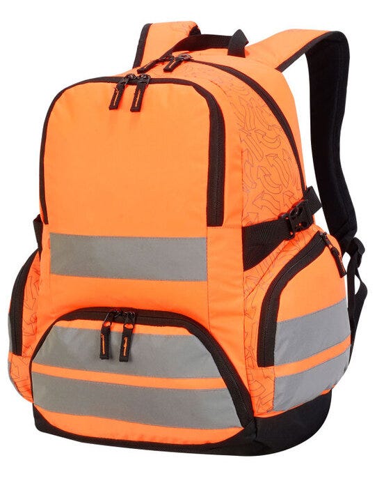 Shugon London Hi Vis Backpack - Hi Vis Orange