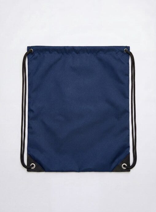 United Bags UB Crest Drawstring Gymsac - Navy