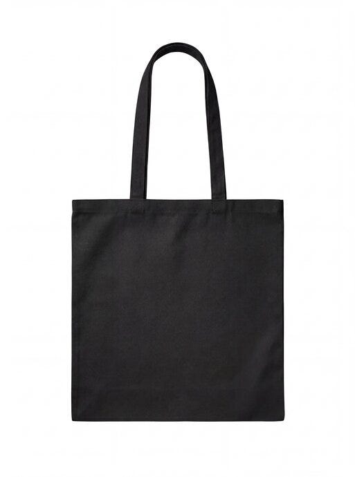 United Bags UB Meadow 10oz Rec Cotton Bag Gusset - Black