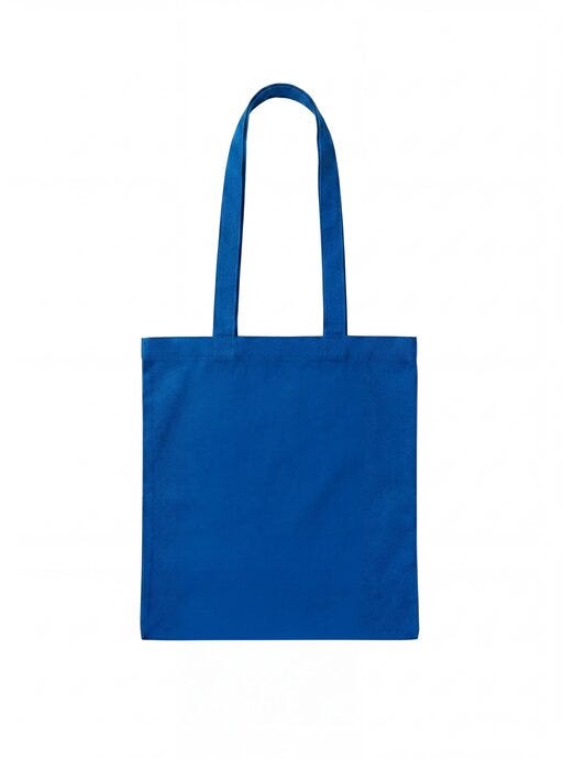 United Bags UB Nova Long Handled 100% Cotton Shopper - Royal