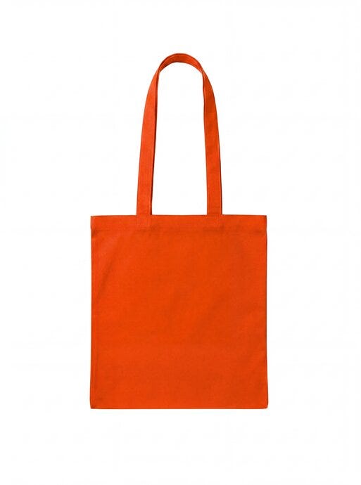 United Bags UB Nova Long Handled 100% Cotton Shopper - Orange