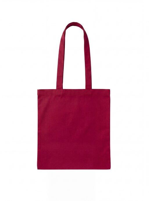United Bags UB Nova Long Handled 100% Cotton Shopper - Dark Pink