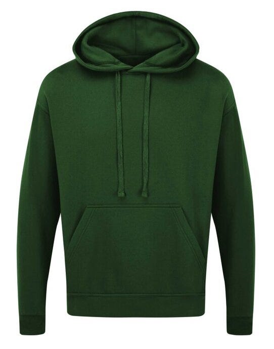 Ultimate Clothing Collection UCC Everyday Hooded Sweat - Bottle Green