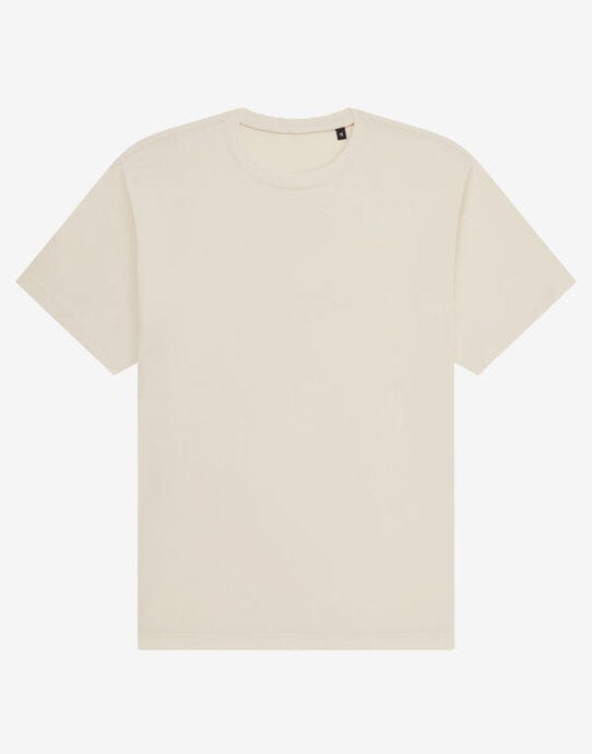 UCC Label Free Collection Organic Heavy T-Shirt - Chalk