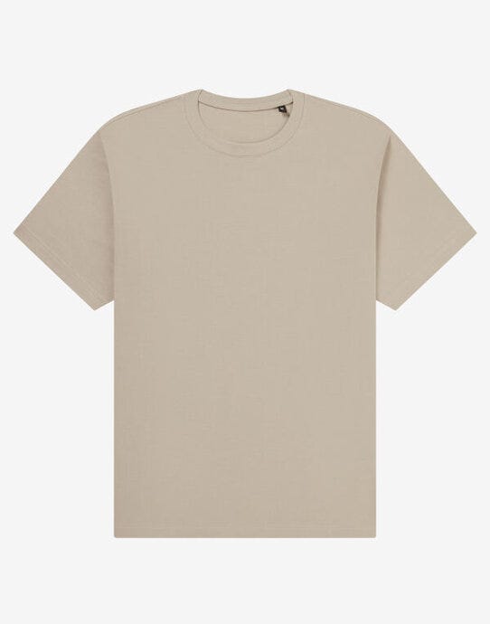 UCC Label Free Collection Organic Heavy T-Shirt - Sand