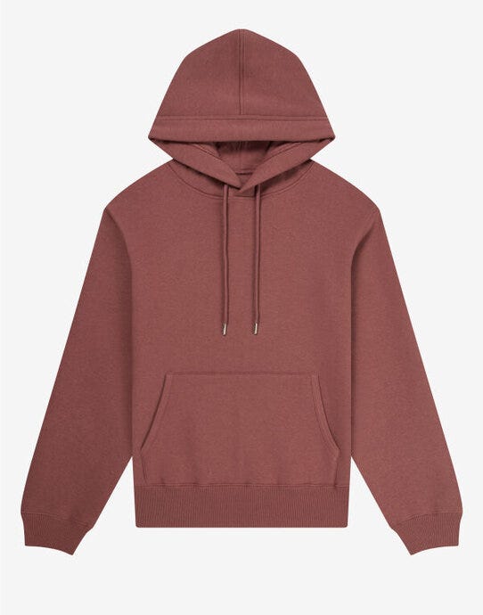 UCC Label Free Collection Organic Hoodie - Berry