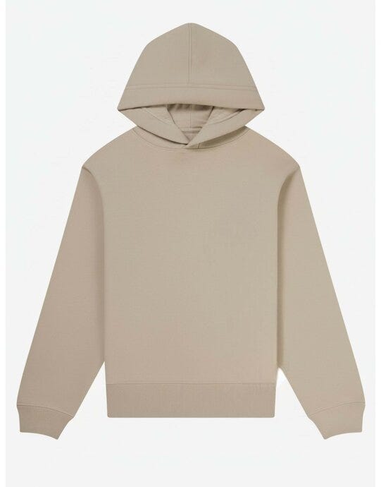 UCC Label Free Collection UCC Organic Stealth Hoodie - Sand