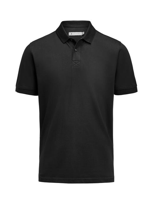 James Harvest Supreme Stretch Polo - Black