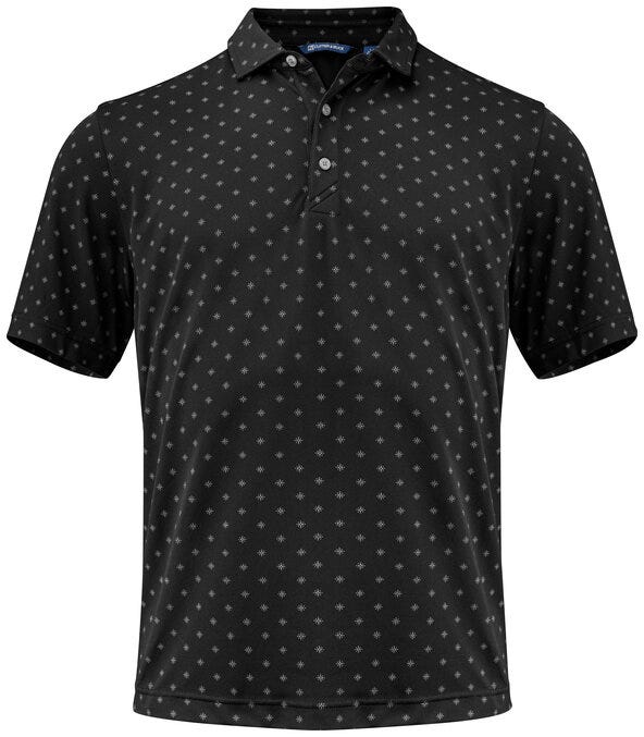 Cutter & Buck C&amp;B Virtue Polo Printed - Black