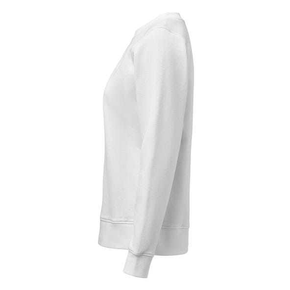 Printer Essentials Printer Ladies Softball Sweater - White