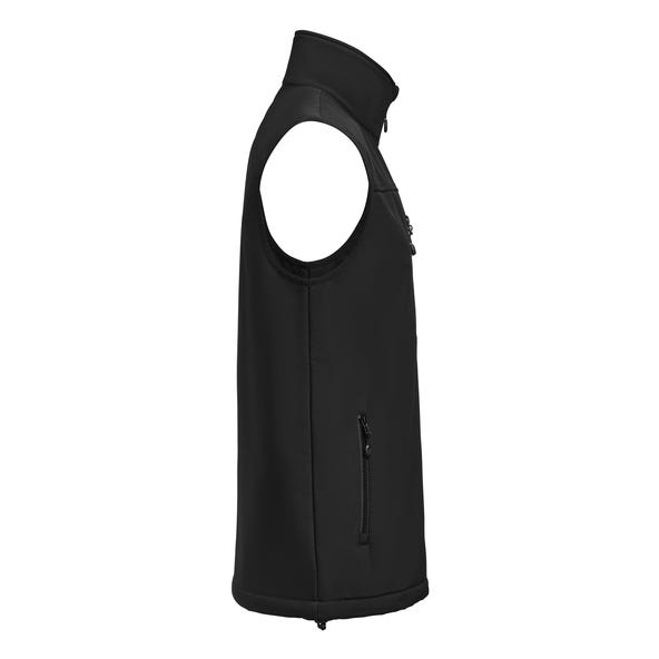 Printer Red Airwalk Vest - Black