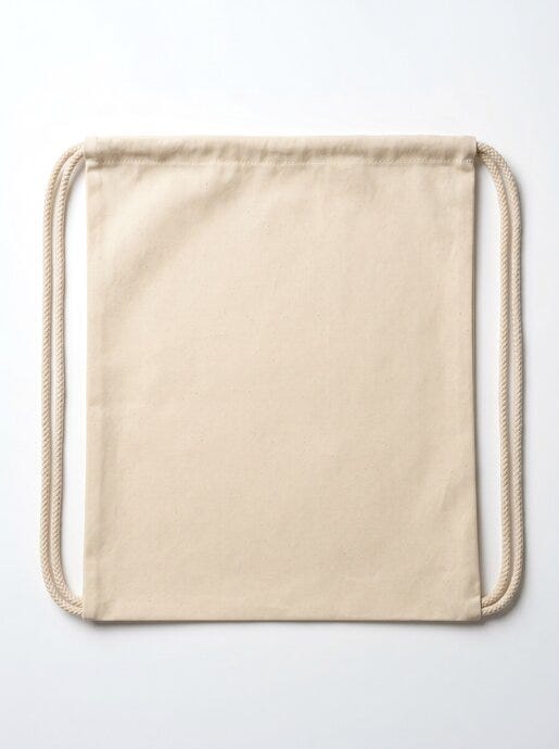United Bags UB Core Cotton Drawstring - Natural
