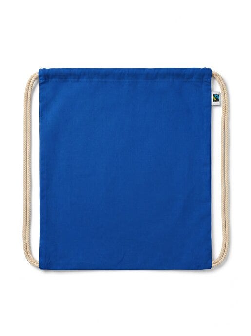 United Bags UB Aspen 5oz Fairtrade Cotton Drawstring - Royal