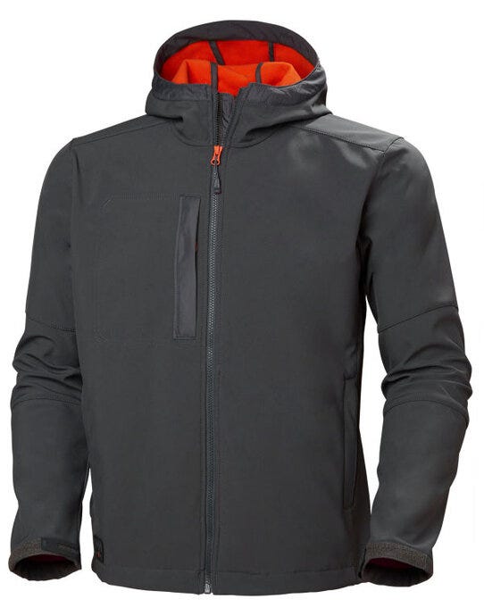 Helly Hansen Kensington Hooded Softshell - Dark Grey