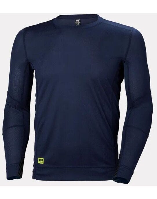 Helly Hansen LIFA Crew Neck Baselayer - Navy Blue