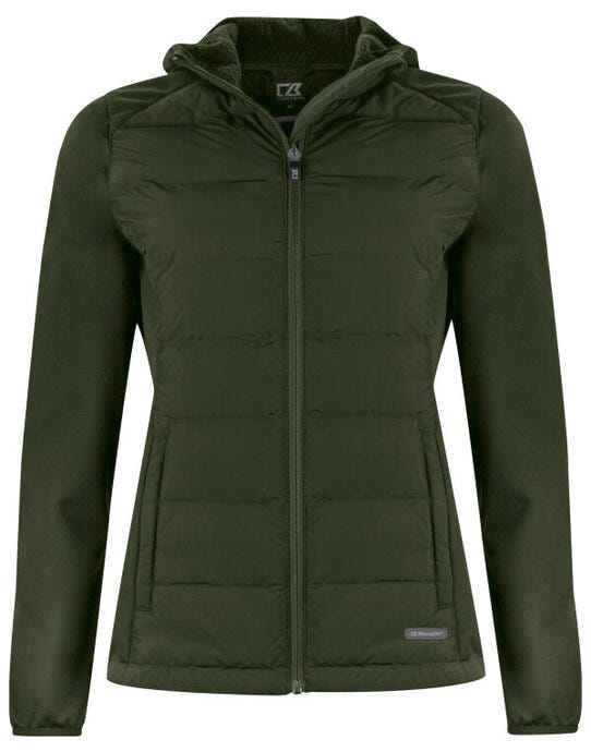 Cutter & Buck C&amp;B Ladies Oak Harbor Jacket - Ivy Green