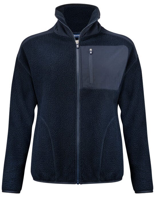 Cutter & Buck C&amp;B Ladies Cascade Sherpa Fleece - Dark Navy