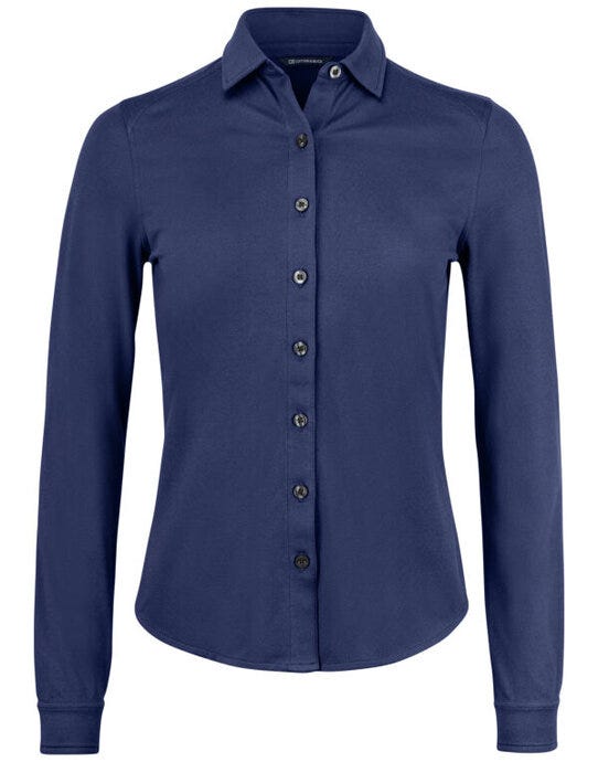 Cutter & Buck C&B Ladies Advantage Shirt - Dark Navy