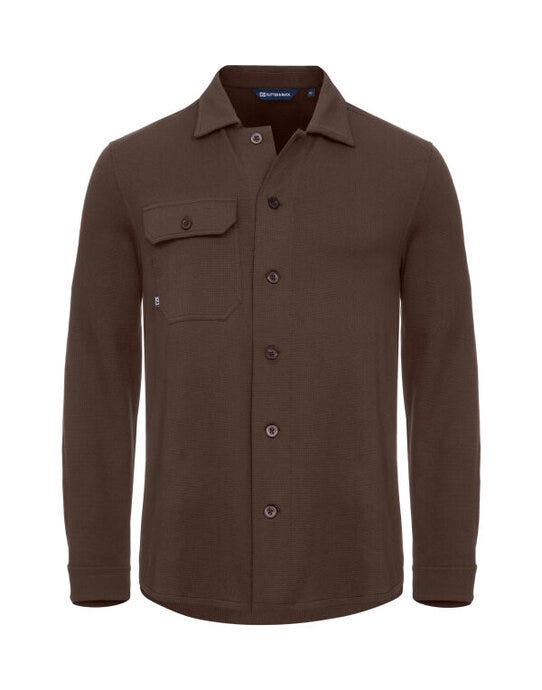 Cutter & Buck C&B Advantage Leisure Shirt - Dark Mocca