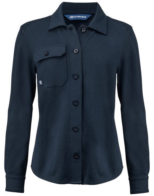 Cutter & Buck C&B Ladies Advantage Leisure Shirt - Dark Navy