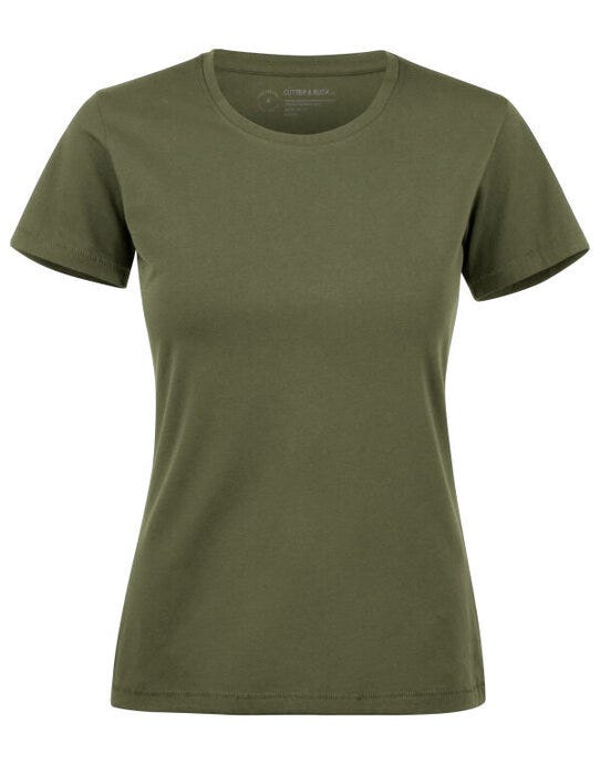 Cutter & Buck C&B Ladies Manzanita Roundneck T-Shirt - Ivy Green