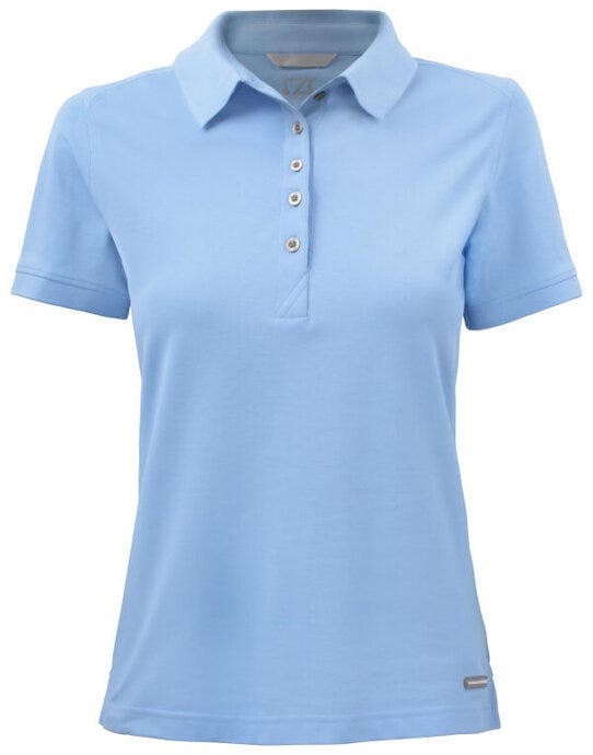 Cutter & Buck C&B Ladies Advantage Polo - Light Blue