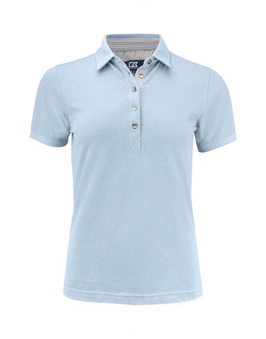 Cutter & Buck C&amp;B Ladies Advantage Premium Polo - Heaven Blue
