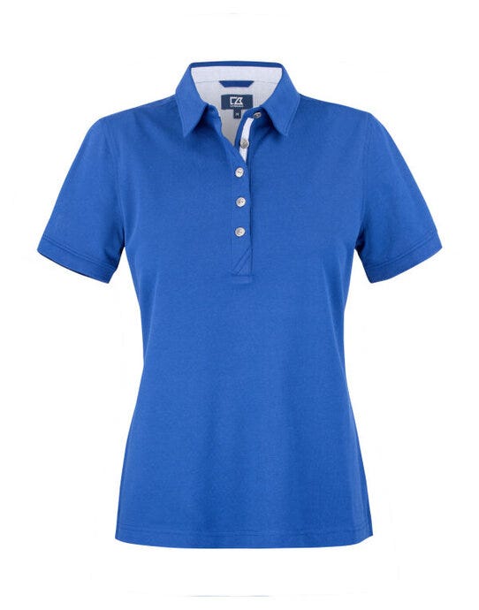 Cutter & Buck C&amp;B Ladies Advantage Premium Polo - Blue