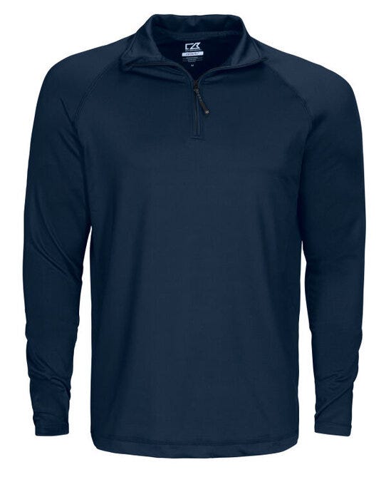 Cutter & Buck C&amp;B Coos Bay Half Zip - Dark Navy