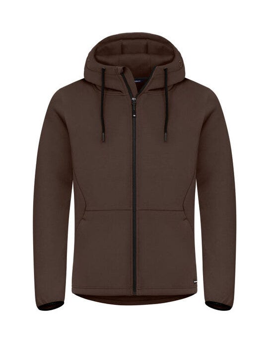 Cutter & Buck C&B Pemberton Full Zip Hood - Dark Mocca