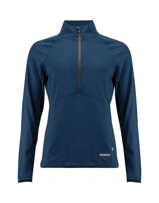 Cutter & Buck C&B Ladies Adapt Half Zip - Dark Navy