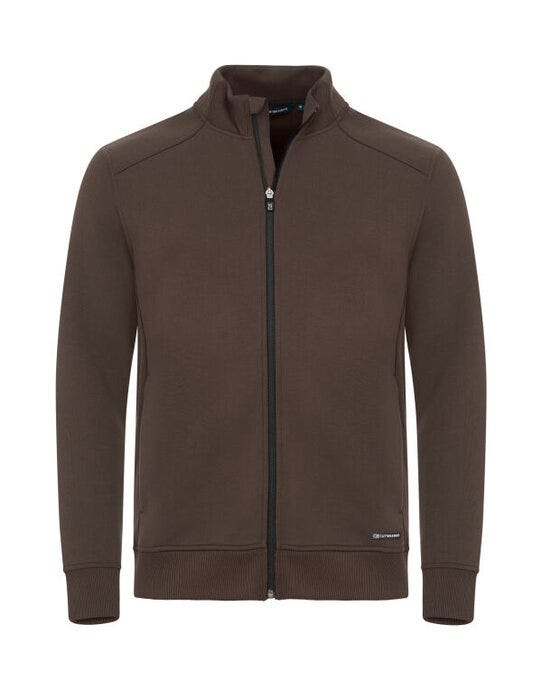 Cutter & Buck C&B Pemberton Full Zip Sweatshirt - Dark Mocca