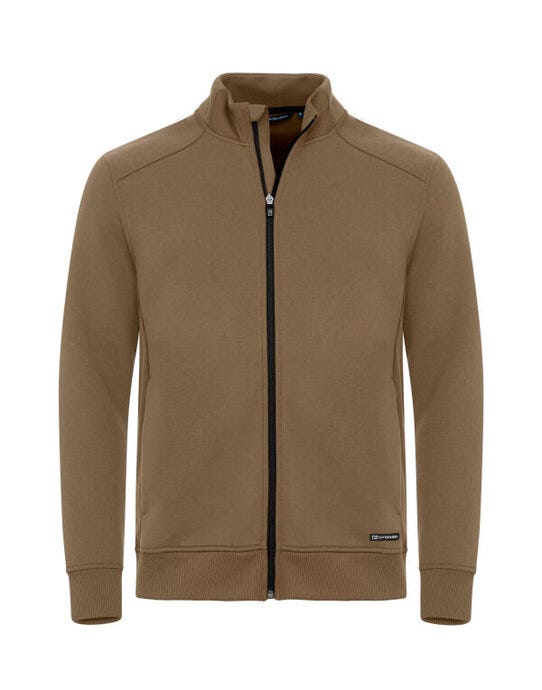 Cutter & Buck C&B Pemberton Full Zip Sweatshirt - Khaki