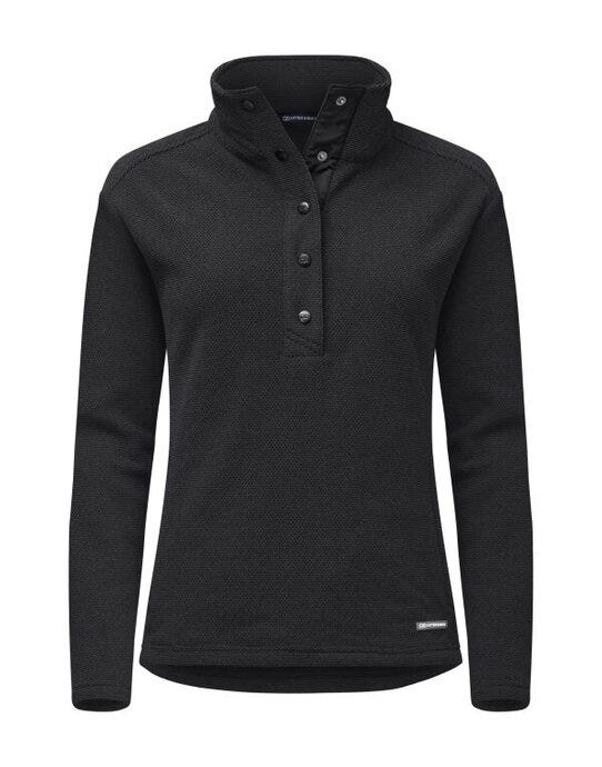 Cutter & Buck C&B Ladies Hunts Point Fleece - Black