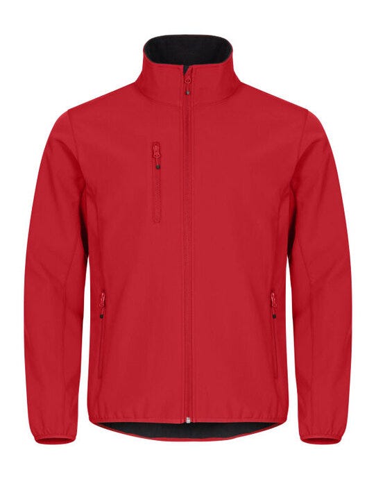 Clique Classic Softshell Jacket - Red