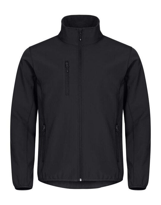 Clique Classic Softshell Jacket - Black